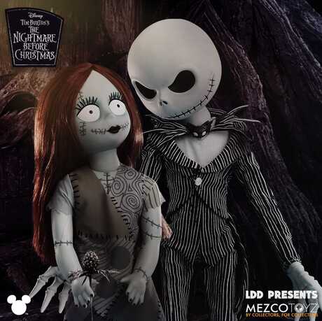 L'Étrange Noël de monsieur Jack LDD Presents poupée Jack Skellington LDD MEZCO