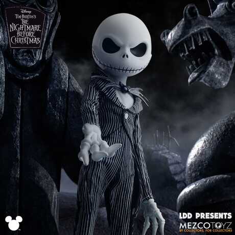 L'Étrange Noël de monsieur Jack LDD Presents poupée Jack Skellington LDD MEZCO