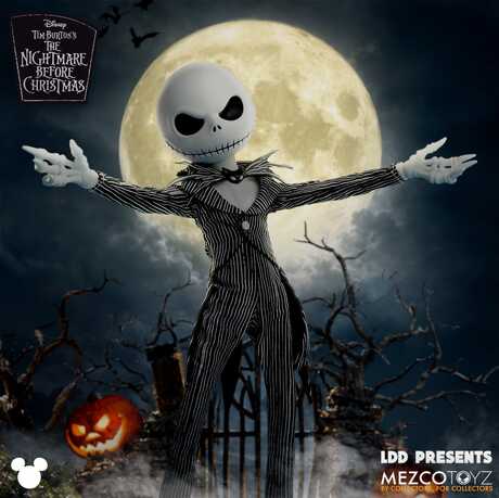 L'Étrange Noël de monsieur Jack LDD Presents poupée Jack Skellington LDD MEZCO