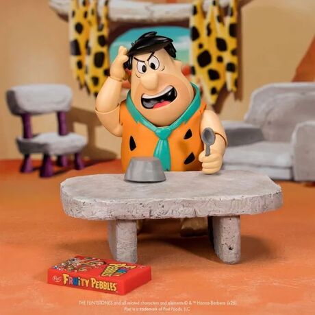 Les Pierrafeu Fruity Pebbles Fred Flintstones 1/12 Action Figure JADA