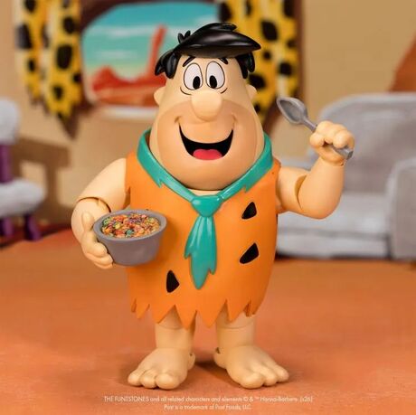 Les Pierrafeu Fruity Pebbles Fred Flintstones 1/12 Action Figure JADA