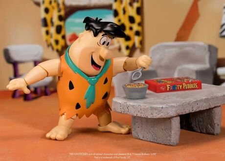 Les Pierrafeu Fruity Pebbles Fred Flintstones 1/12 Action Figure JADA