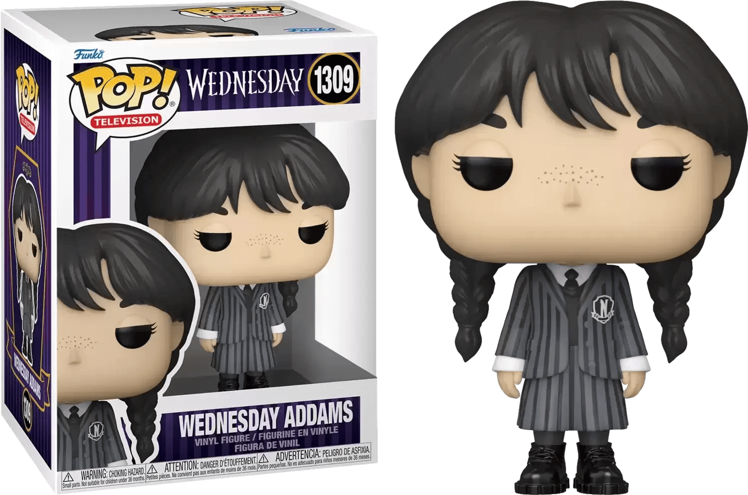 Figurine Funko Pop! Pugsley (Wednesday) - Vinyle Collectible ~9,5 Cm - Cadeau Pour Fans De La Série Wednesday - 6