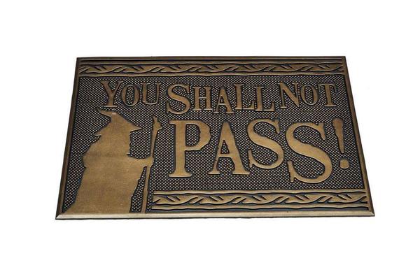 LOTR Le Seigneur des Anneaux paillasson You Shall Not Pass 40 x 60 cm Pyramid International