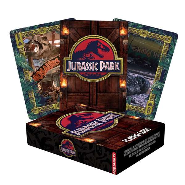 Jurassic park playing cards jeu de cartes AQUARIUS