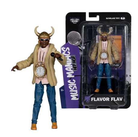 Music Maniacs Hip Hop figurine Flavor Flav  McFarlane Toys