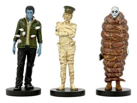 Beetlejuice Beetlejuice pack 3 figurines Immigration Hall   Neca