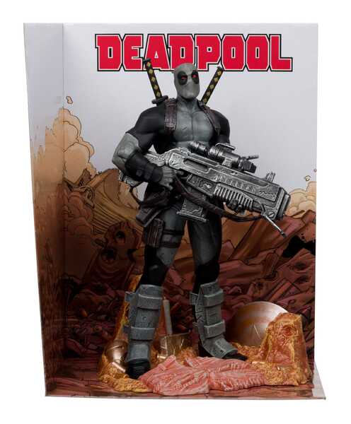 Marvel Collection statuette PVC 1/6 Deadpool (Deadpool #1)(Grey Suit Chase) McFarlane Toys