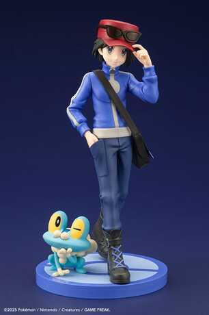 Pokémon statuette PVC ARTFXJ 1/8 Kalem & Grenousse Kotobukiya