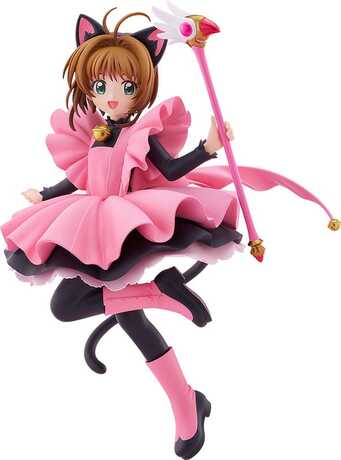 Cardcaptor Sakura statuette PVC Pop Up Parade Sakura Kinomoto: Black Cat Costume Ver. L Size Good Smile Company