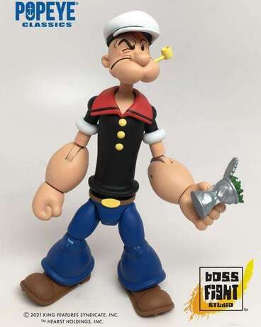 Popeye Wave 1  Action Figure Boss Fight Studio