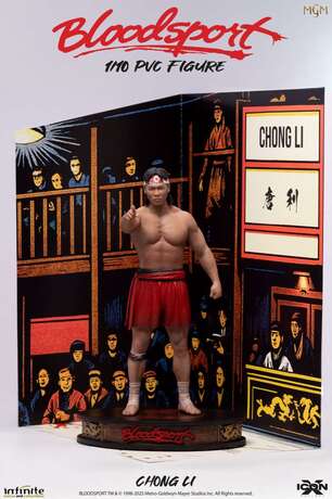 JCVD Bloodsport Chong Li 1/10 pvc figure Icon X Infinite Statue