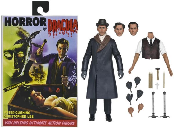 Horror of Dracula 1958 figurine Ultimate Hammer Films Van Helsing  NECA
