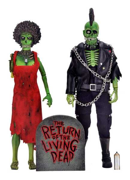 Le Retour des morts-vivants pack 2 figurines Clothed Trash & Suicide Neca