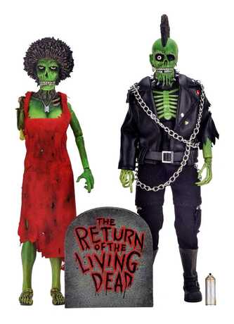 Le Retour des morts-vivants pack 2 figurines Clothed Trash & Suicide Neca