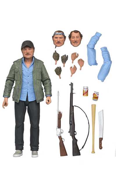 JAWS Les Dents de la mer figurine Ultimate Sam Quint 50th Anniversary Figure NECA