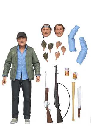 JAWS Les Dents de la mer figurine Ultimate Sam Quint 50th Anniversary Figure NECA