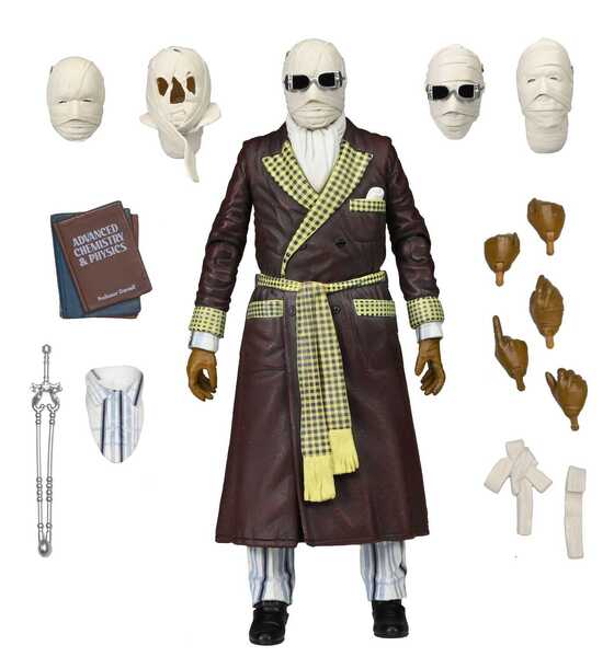 Universal Monsters figurine Ultimate Invisible Man (Kemp House) (Color) Neca