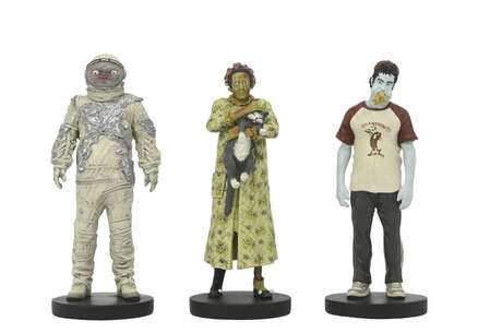 Beetlejuice 2 waitig room set 2 - 3" fig  Neca