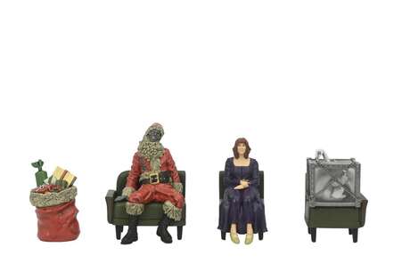 Beetlejuice 2 waiting room set1 - 3" fig Neca