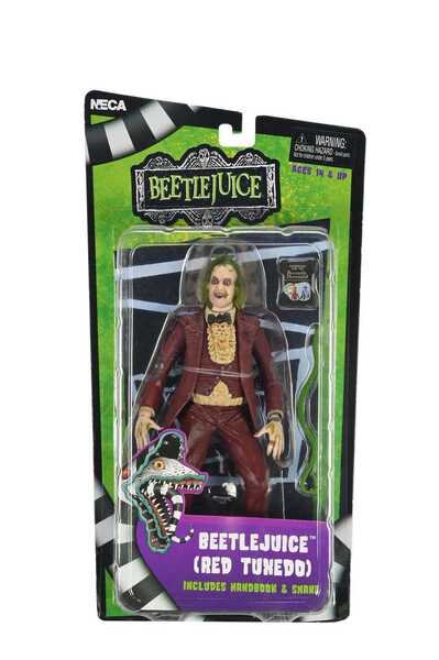 Beetlejuice 1988 figurine Beetlejuice Red Tuxedo Neca