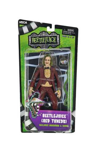 Beetlejuice 1988 figurine Beetlejuice Red Tuxedo Neca