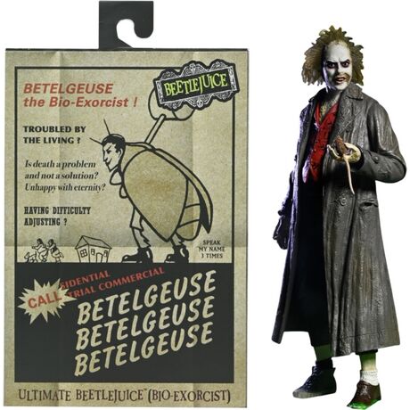 Beetlejuice 1988 tour guide bio exorcist ultimate af Neca
