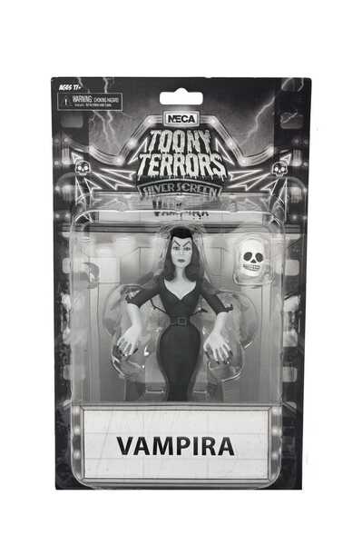 Vampira Toony Terrors figurine Vampira Silver Screen Edition Neca