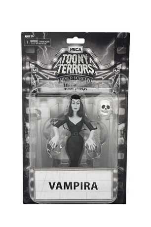 Vampira Toony Terrors figurine Vampira Silver Screen Edition Neca