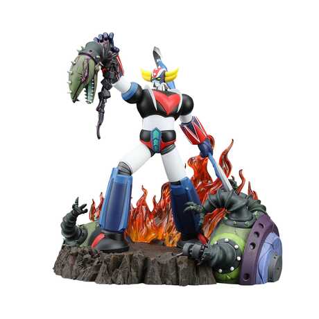 Grendizer statuette PVC Scene Selection 01 Grendizer a cry of Victory PLEX