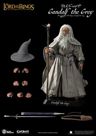 Le Seigneur des Anneaux figurine Dynamic Action Heroes 1/9 Gandalf le Gris Kingdom