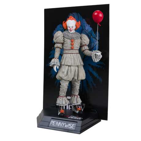 Welcome to Derry statuette PVC Movie Maniacs Pennywise Gold Label McFarlane Toys