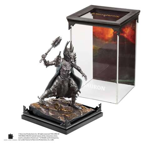 LOTR Le Seigneur des anneaux Lord of the rings Sauron diorama Noble collection
