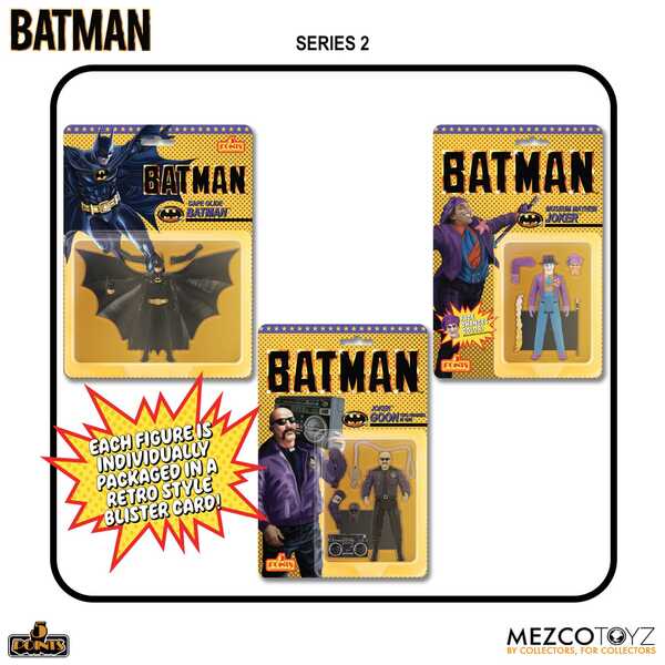 Batman (1989) assortiment figurines 5 Points 9 cm Series 2  Mezco