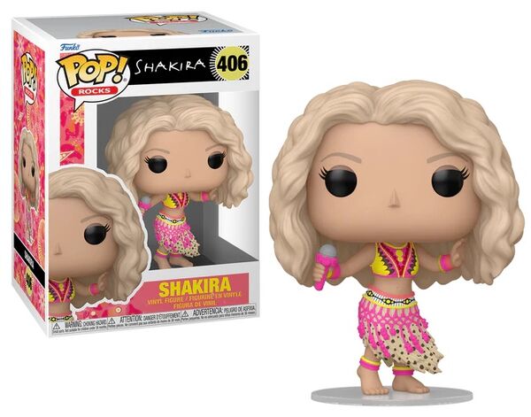 Shakira POP! Rocks Vinyl Figurine Waka Waka FUNKO