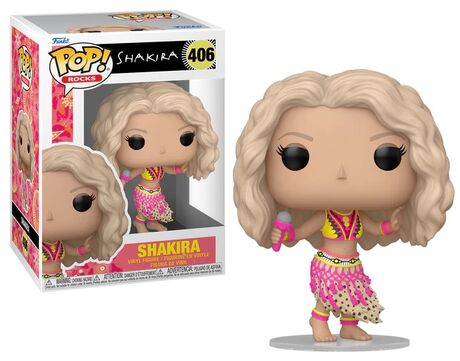 Shakira POP! Rocks Vinyl Figurine Waka Waka FUNKO
