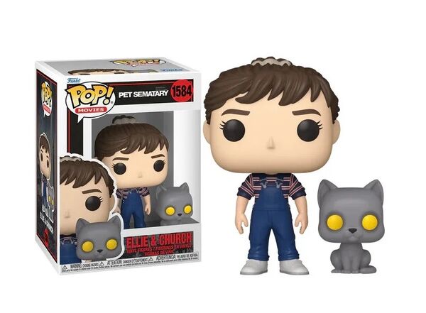 Simetierre POP&Buddy! Movies Vinyl Figurine Ellie & Church FUNKO