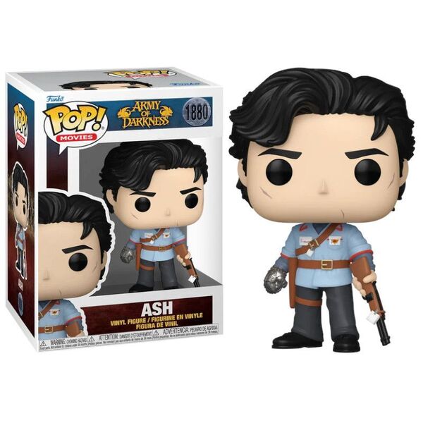 EVIL DEAD Army of Darkness POP! movies Vinyl figurine Ash w/ Boomstick  FUNKO