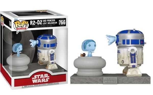 Star Wars POP! Deluxe Vinyl figurine R2D2 w/Leia Funko