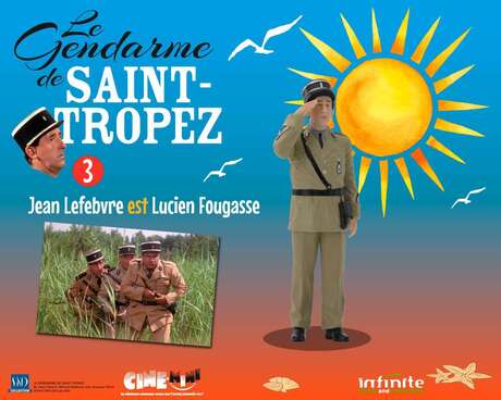 Le gendarme de Saint-Tropez #3 Jean Lefebvre est Lucien Fougasse cine-mini pvc Infinite Statue