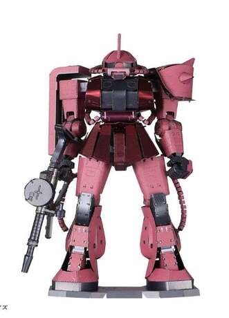 Mobile Suit Gundam Model Kit Metallic Nano Puzzle Char´s Zaku PLEX
