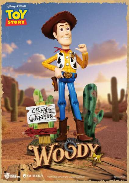 Toy Story statuette Master Craft Sheriff Woody Beast Kingdom