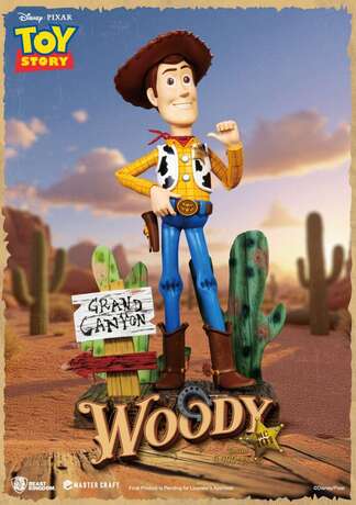 Toy Story statuette Master Craft Sheriff Woody Beast Kingdom