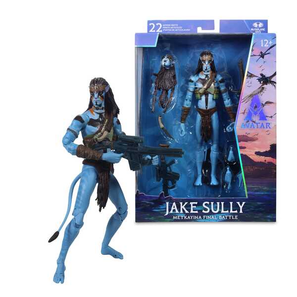 Avatar: Fire and Ash figurine Jake Sully (Metkayina Final Battle)  McFarlane Toys