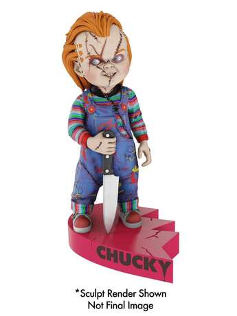 Bride of chucky chucky heart connect headknocker Neca