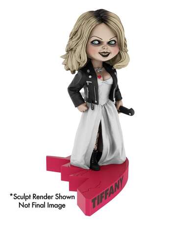 Bride of Chucky Tiffany heart connect headknocker Neca