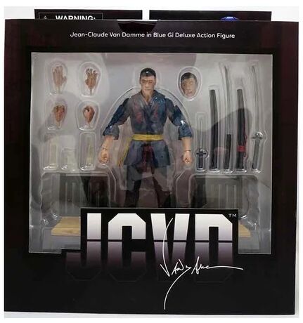 JCVD Jean-Claude Van Damme figurine Deluxe Blue Gi Version Diamond Select