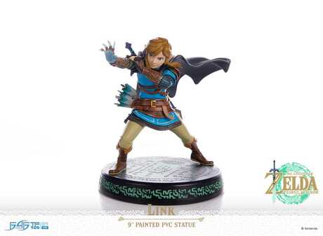 The Legend of Zelda: Tears of the Kingdom statuette PVC Link First 4 Figures F4F