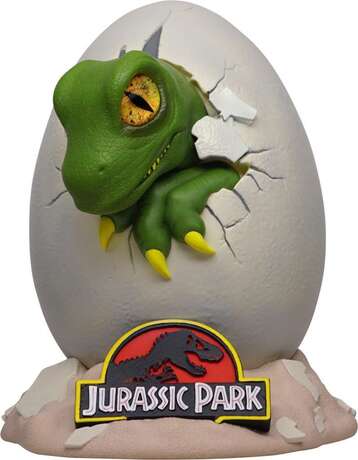 Jurassic Park tirelire Œuf de dinosaure Bank Monogram