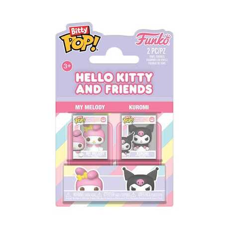 Hello Kitty pack 2 Bitty POP! Vinyl figurines My Melody & Kuromi FUNKO